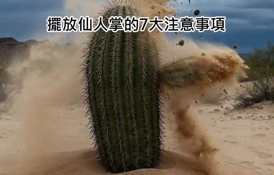 擺放仙人掌的7大注意事項