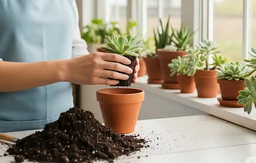 多肉植物的季節性照顧