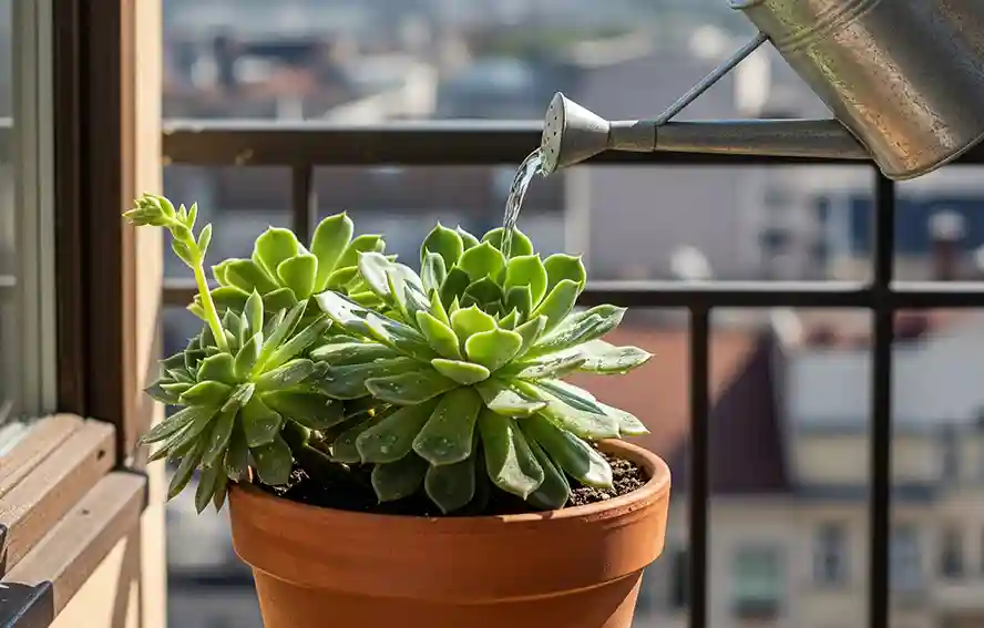 多肉植物的澆水原則