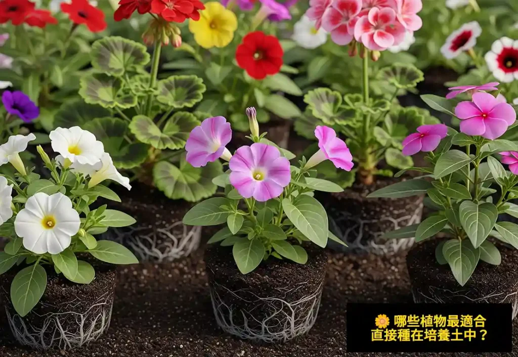 🌼 哪些植物最適合直接種在培養土中?